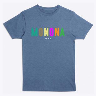 Monona Iowa Color Pop Premium T-Shirt