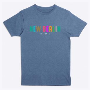 New Berlin Illinois Color Pop Premium T-Shirt