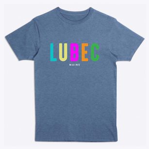 Lubec Maine Color Pop Premium T-Shirt