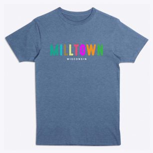Milltown Wisconsin Color Pop Premium T-Shirt