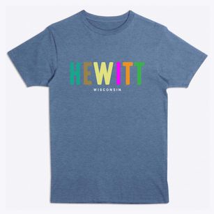Hewitt Wisconsin Color Pop Premium T-Shirt