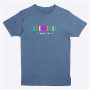 Lake Winola Pennsylvania Color Pop Premium T-Shirt