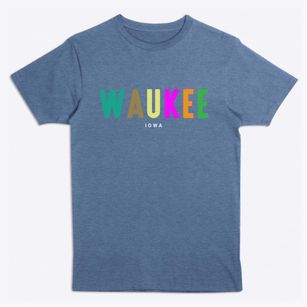 Waukee Iowa Color Pop Premium T-Shirt