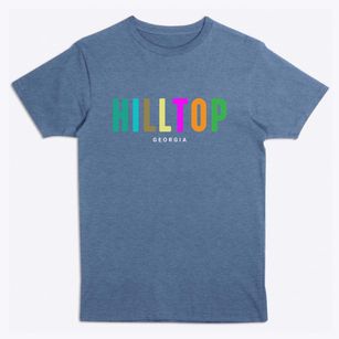 Hilltop Georgia Color Pop Premium T-Shirt