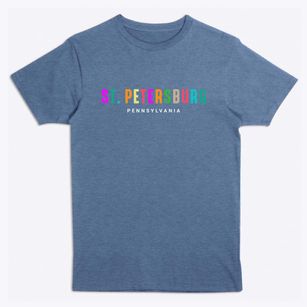 St. Petersburg Pennsylvania Color Pop Premium T-Shirt