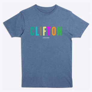 Clifton Idaho Color Pop Premium T-Shirt
