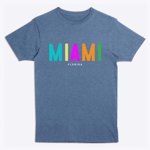 Miami Florida Color Pop Premium T-Shirt