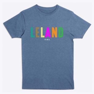 Leland Iowa Color Pop Premium T-Shirt