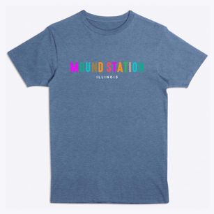 Mound Station Illinois Color Pop Premium T-Shirt