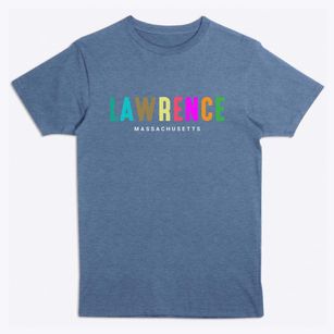 Lawrence Massachusetts Color Pop Premium T-Shirt