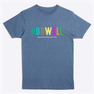 Norwell Massachusetts Color Pop Premium T-Shirt