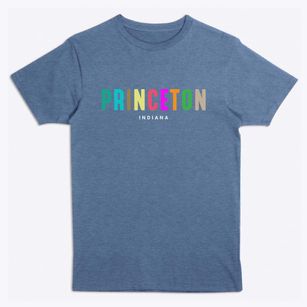 Princeton Indiana Color Pop Premium T-Shirt