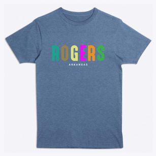Rogers Arkansas Color Pop Premium T-Shirt