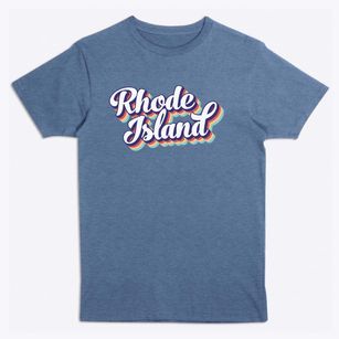  Rhode Island Retro Candy Vibes Premium T-Shirt