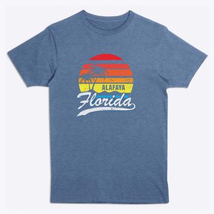Alafaya Florida Palm Tree Sunset Premium T-Shirt
