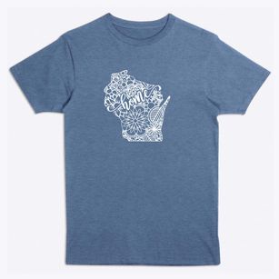  Wisconsin Mandala Premium T-Shirt