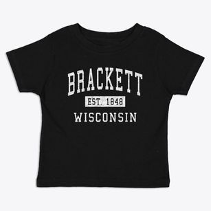Brackett Wisconsin Classic Established Toddler T-Shirt