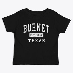 Burnet Texas Classic Established Toddler T-Shirt