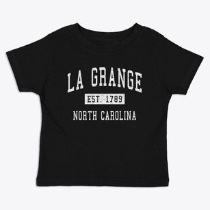 La Grange North Carolina Classic Established Toddler T-Shirt