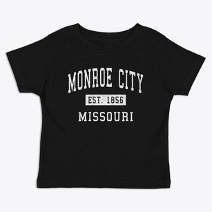 Monroe City Missouri Classic Established Toddler T-Shirt