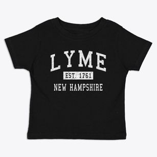 Lyme New Hampshire Classic Established Toddler T-Shirt