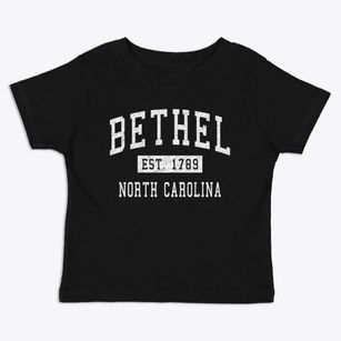 Bethel North Carolina Classic Established Toddler T-Shirt