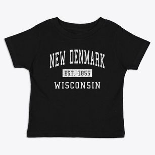New Denmark Wisconsin Classic Established Toddler T-Shirt