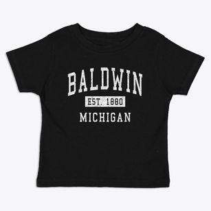 Baldwin Michigan Classic Established Toddler T-Shirt