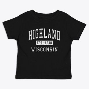 Highland Wisconsin Classic Established Toddler T-Shirt