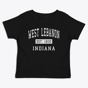 West Lebanon Indiana Classic Established Toddler T-Shirt
