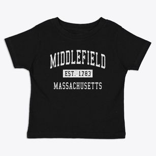Middlefield Massachusetts Classic Established Toddler T-Shirt