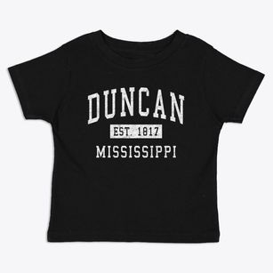 Duncan Mississippi Classic Established Toddler T-Shirt