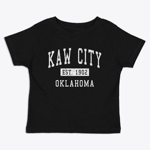 Kaw City Oklahoma Classic Established Toddler T-Shirt