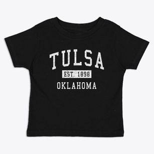 Tulsa Oklahoma Classic Established Toddler T-Shirt