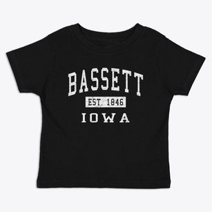 Bassett Iowa Classic Established Toddler T-Shirt