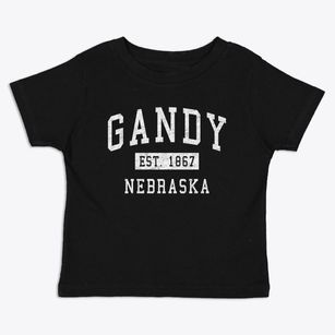 Gandy Nebraska Classic Established Toddler T-Shirt