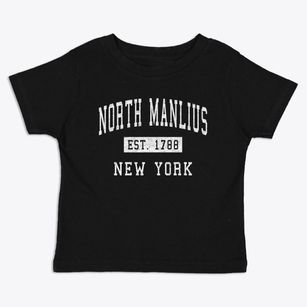 North Manlius New York Classic Established Toddler T-Shirt