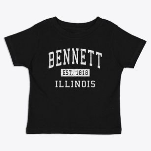 Bennett Illinois Classic Established Toddler T-Shirt