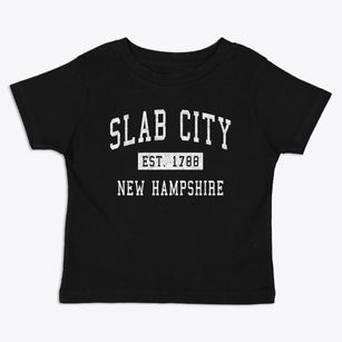 Slab City New Hampshire Classic Established Toddler T-Shirt