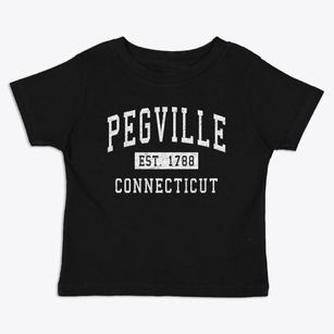 Pegville Connecticut Classic Established Toddler T-Shirt