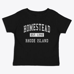 Homestead Rhode Island Classic Established Toddler T-Shirt