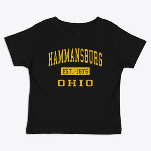 Hammansburg Ohio Classic Established Toddler T-Shirt