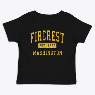 Fircrest Washington Classic Established Toddler T-Shirt