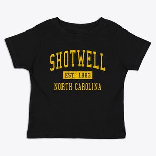 Shotwell North Carolina Classic Established Toddler T-Shirt