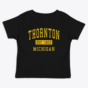 Thornton Michigan Classic Established Toddler T-Shirt