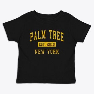 Palm Tree New York Classic Established Toddler T-Shirt