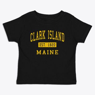 Clark Island Maine Classic Established Toddler T-Shirt