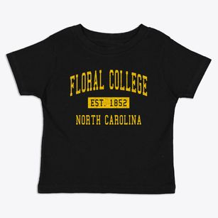 Floral College North Carolina Classic Established Toddler T-Shirt