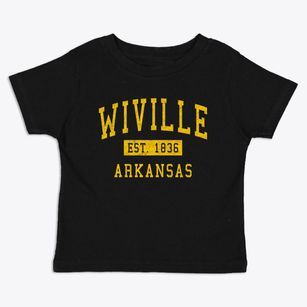 Wiville Arkansas Classic Established Toddler T-Shirt