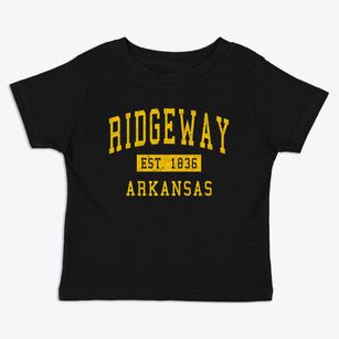 Ridgeway Arkansas Classic Established Toddler T-Shirt